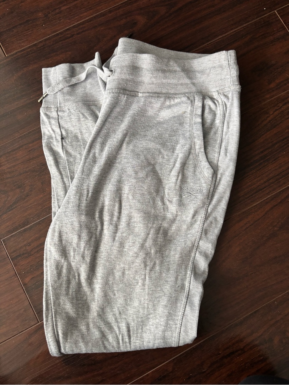 Reebok Light Gray Sweat Joggers